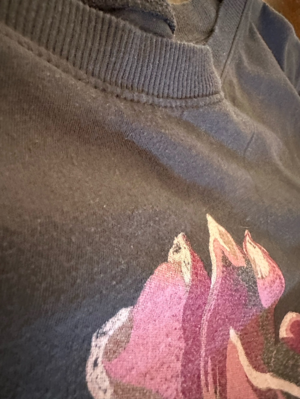 Torrid Two Roses Oversized Tunic Tee - Picture 7 of 9